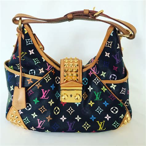 black multicolor lv bag|louis vuitton multicolor monogram bag.